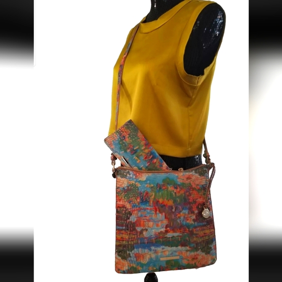 NWT Brahmin Katie Colorado Crossbody & Ady Wallet -2 piece set ❤ - Picture 2 of 15